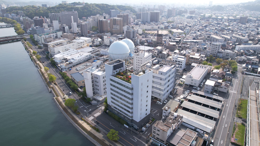 広島ガス本社の外観写真